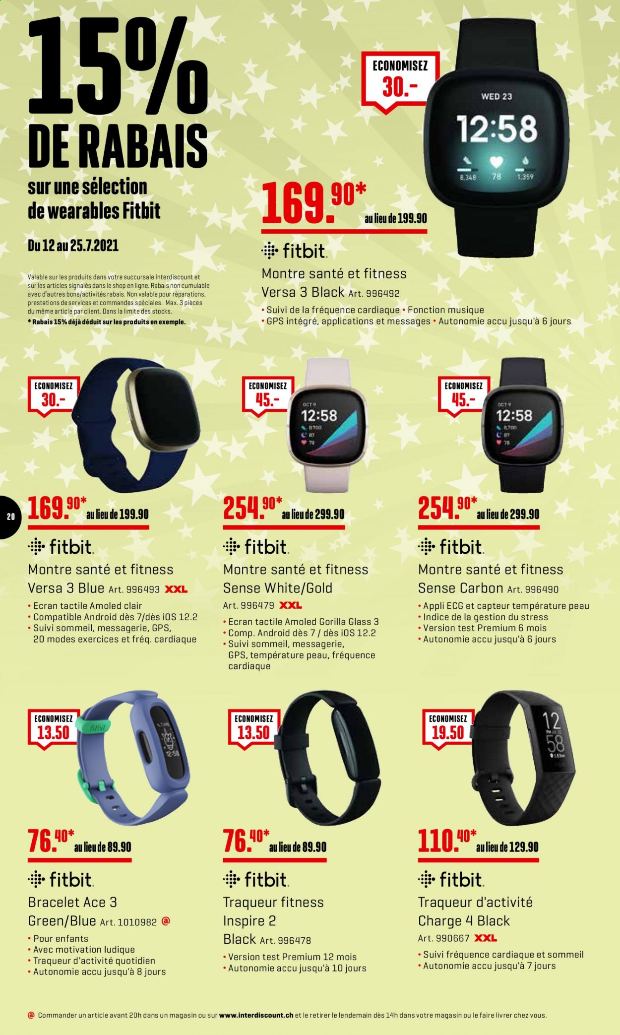 Volantino Interdiscount - 12.7.2021 - 25.7.2021. Pagina 20
