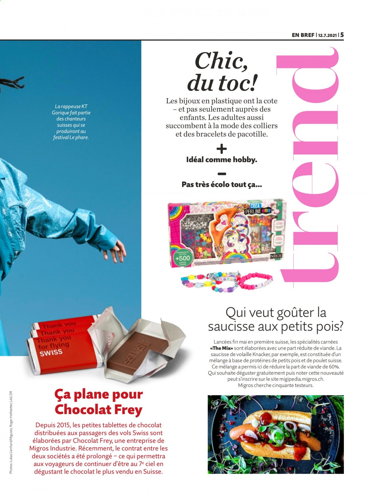 Volantino Migros - 12.7.2021 - 18.7.2021. Pagina 5