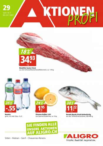Catalogue ALIGRO - 19.7.2021 - 24.7.2021.
