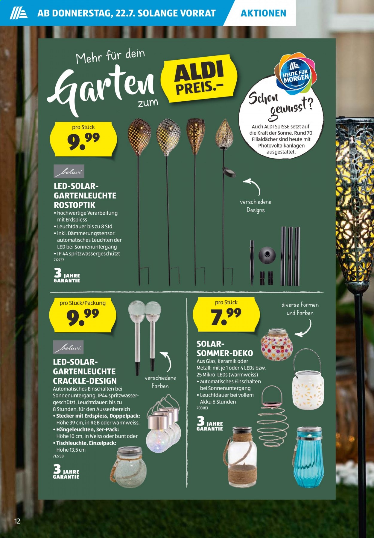 Volantino Aldi - 22.7.2021 - 28.7.2021. Pagina 12