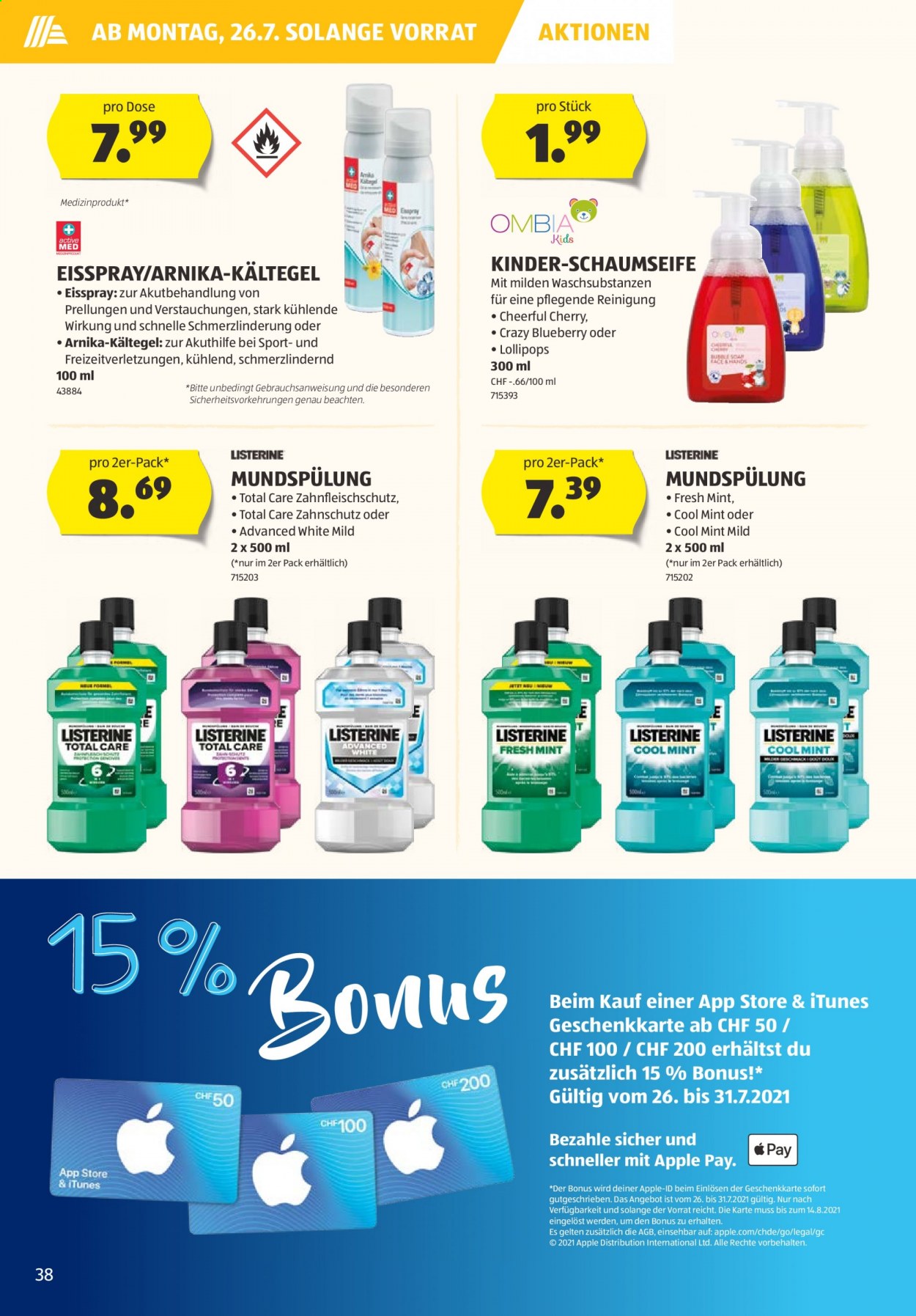 Volantino Aldi - 22.7.2021 - 28.7.2021. Pagina 38