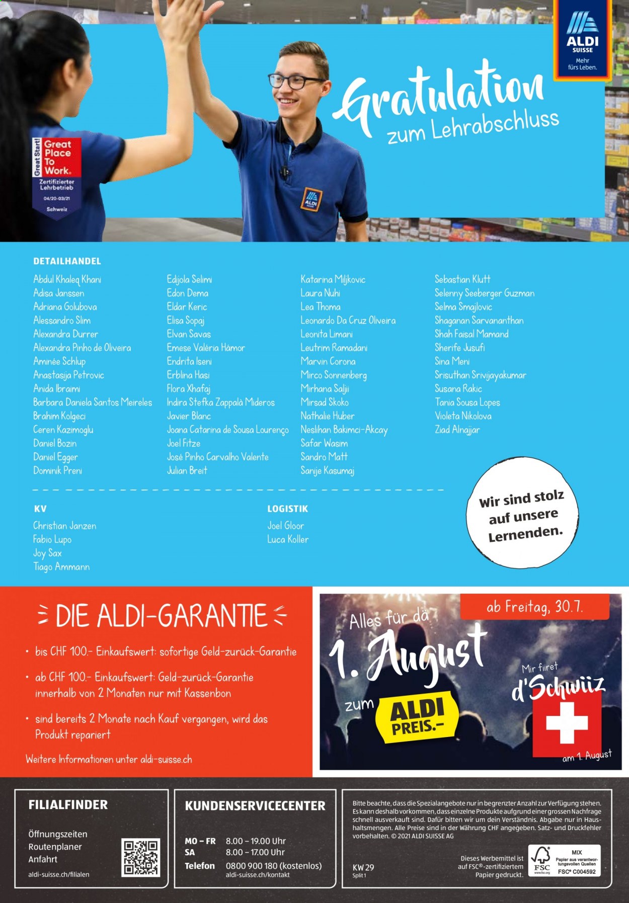 Volantino Aldi - 22.7.2021 - 28.7.2021. Pagina 44