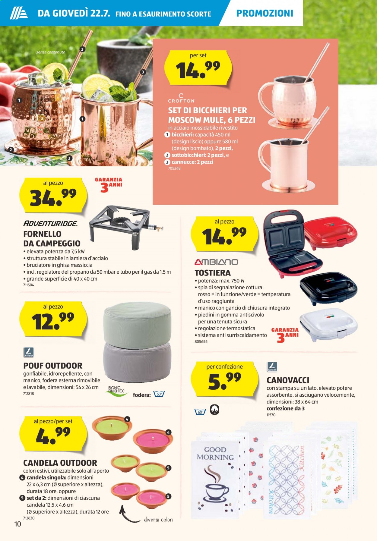 Volantino Aldi - 22.7.2021 - 28.7.2021. Pagina 10