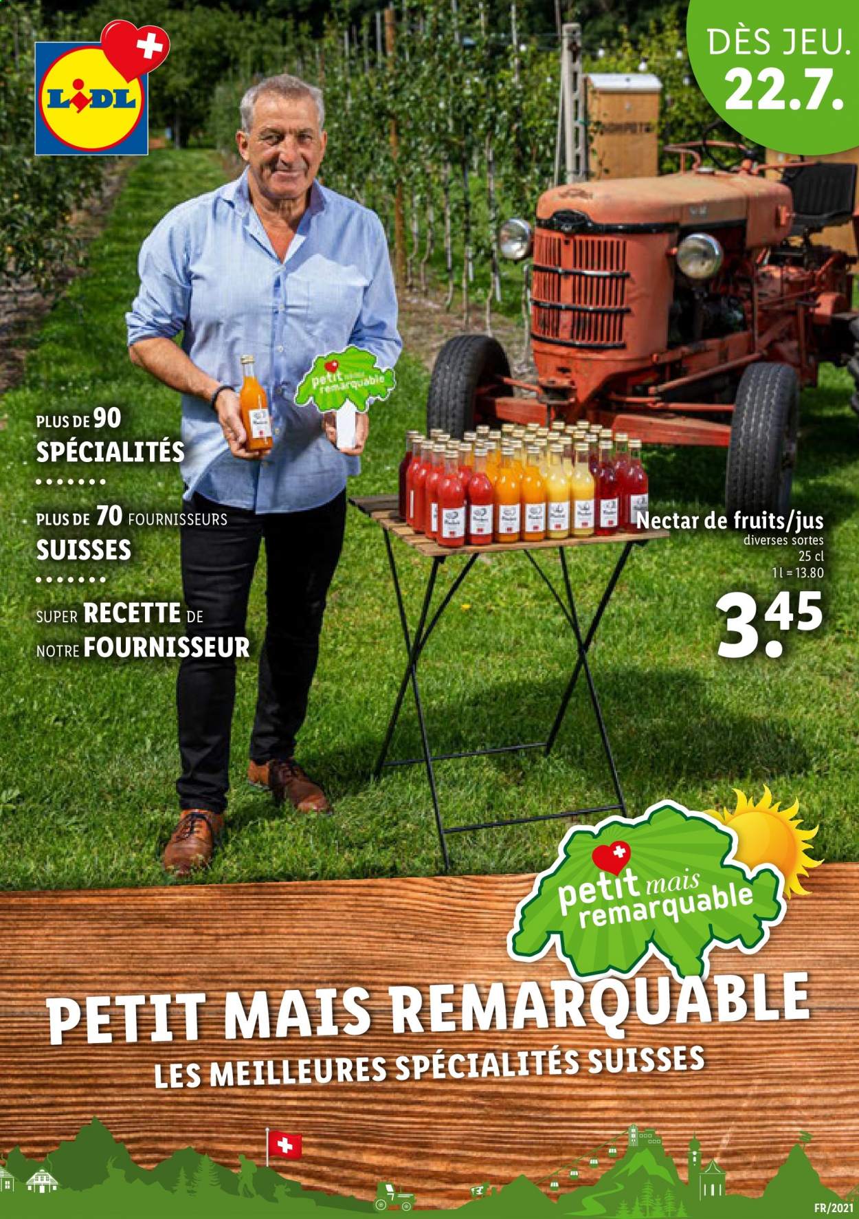 Prospekt Lidl - 22.7.2021 - 31.7.2021. Seite 1