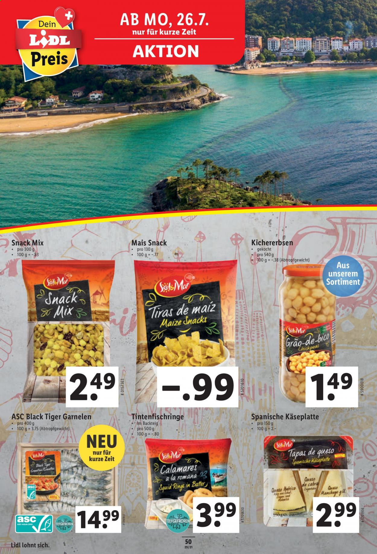 Prospekt Lidl - 22.7.2021 - 28.7.2021. Seite 50