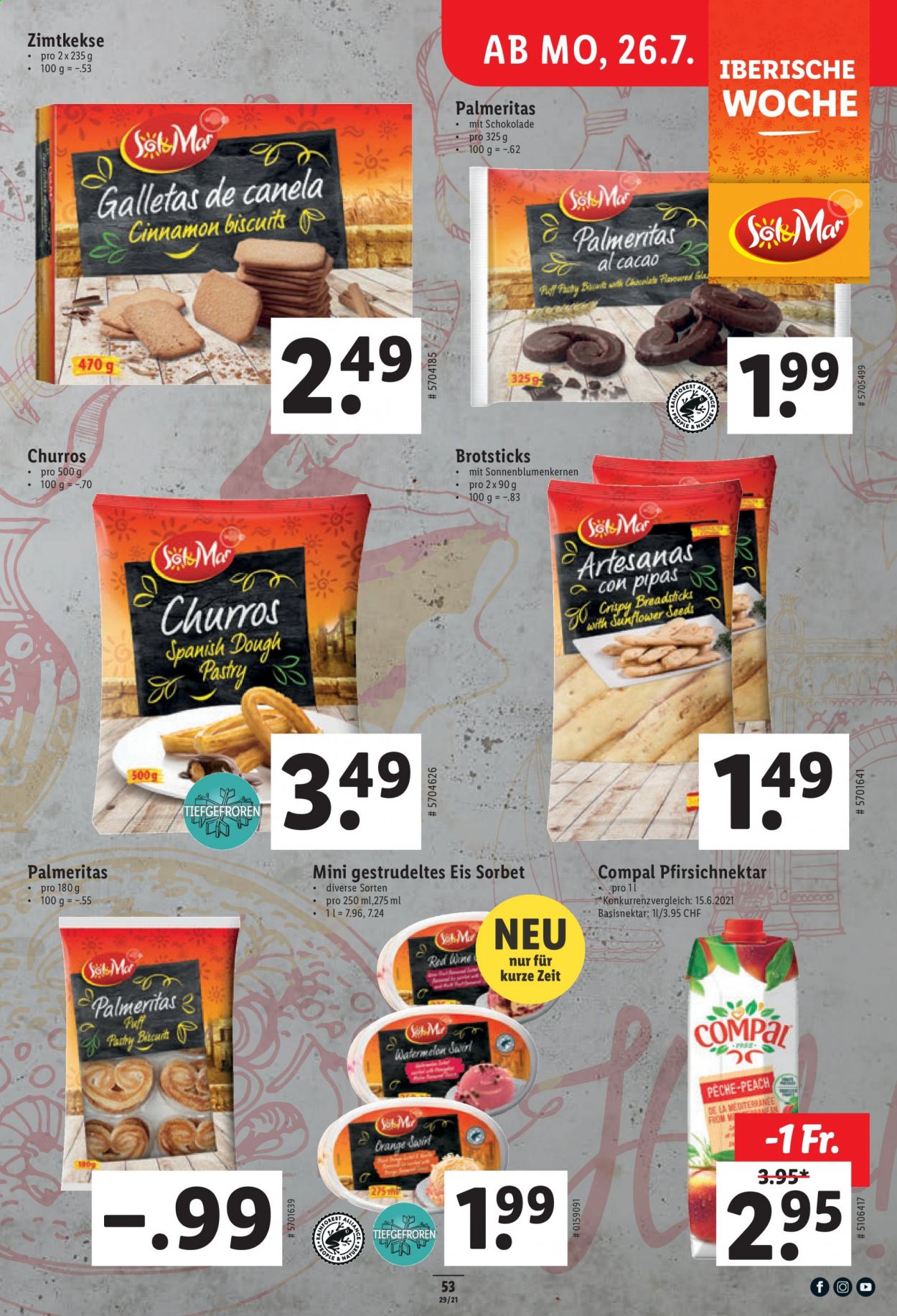 Prospekt Lidl - 22.7.2021 - 28.7.2021. Seite 53
