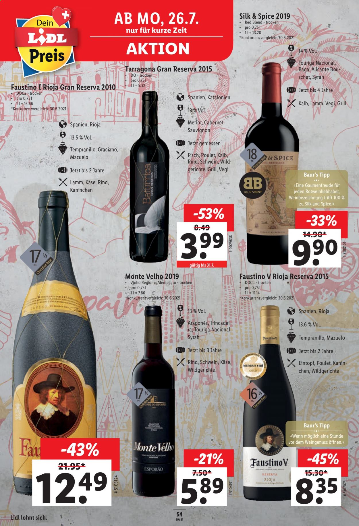 Prospekt Lidl - 22.7.2021 - 28.7.2021. Seite 54