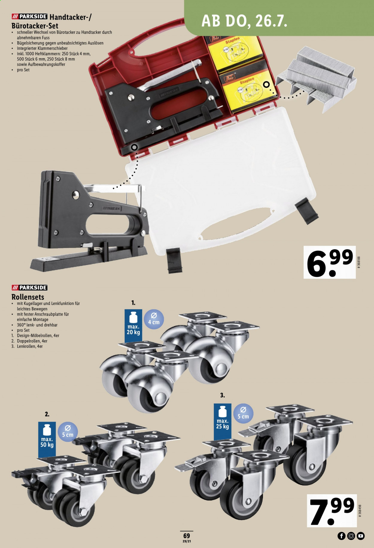 Prospekt Lidl - 22.7.2021 - 28.7.2021. Seite 69