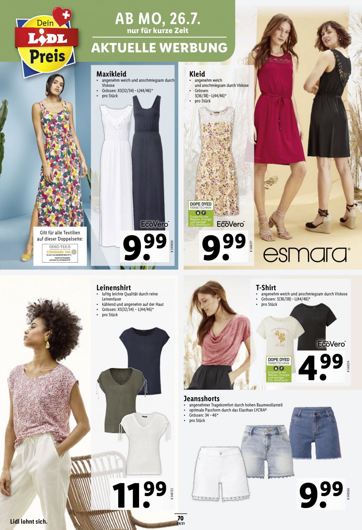 Prospekt Lidl - 22.7.2021 - 28.7.2021. Seite 70