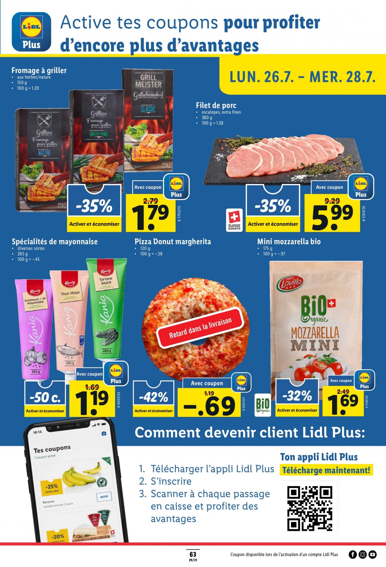 Prospekt Lidl - 22.7.2021 - 28.7.2021. Seite 63