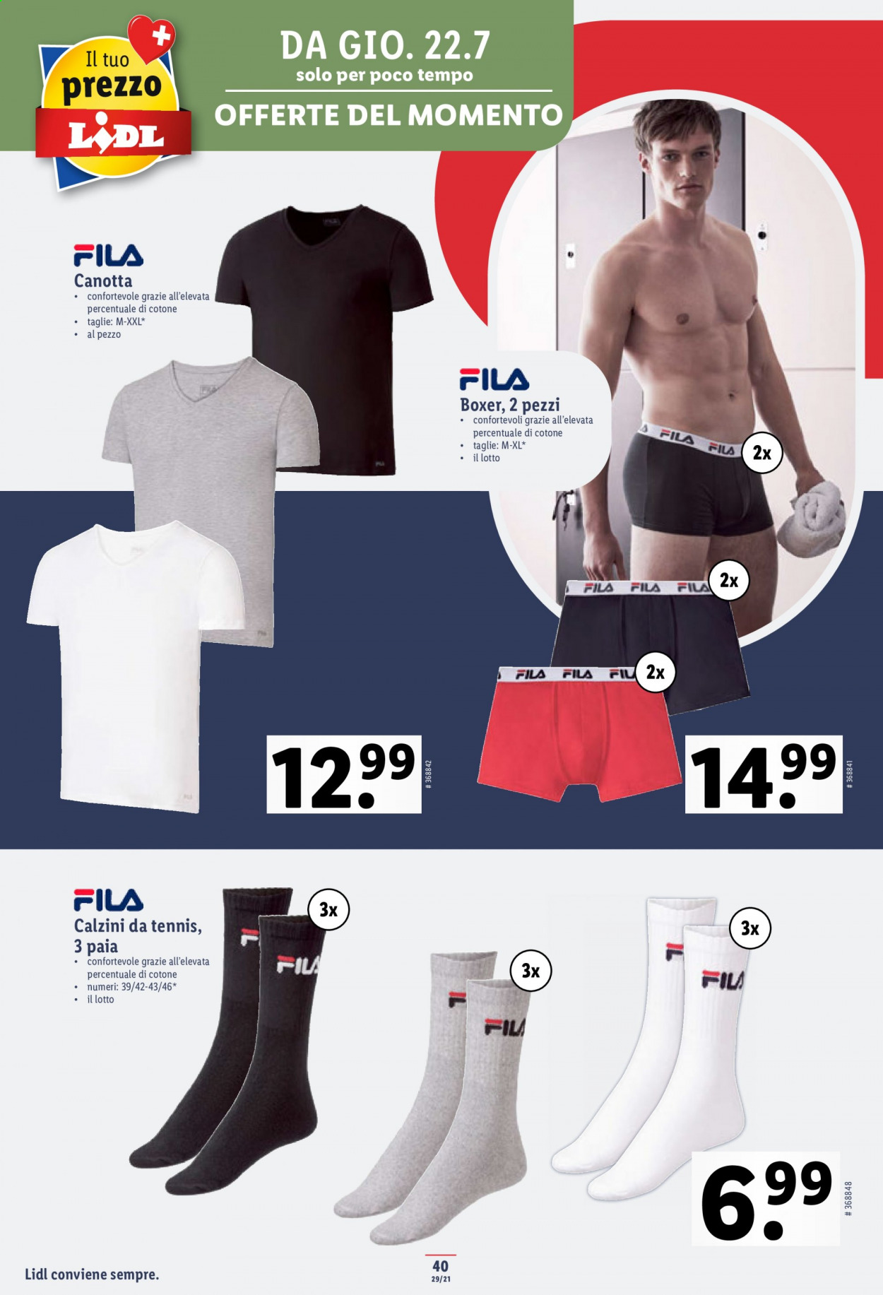 Prospekt Lidl - 22.7.2021 - 28.7.2021. Seite 40