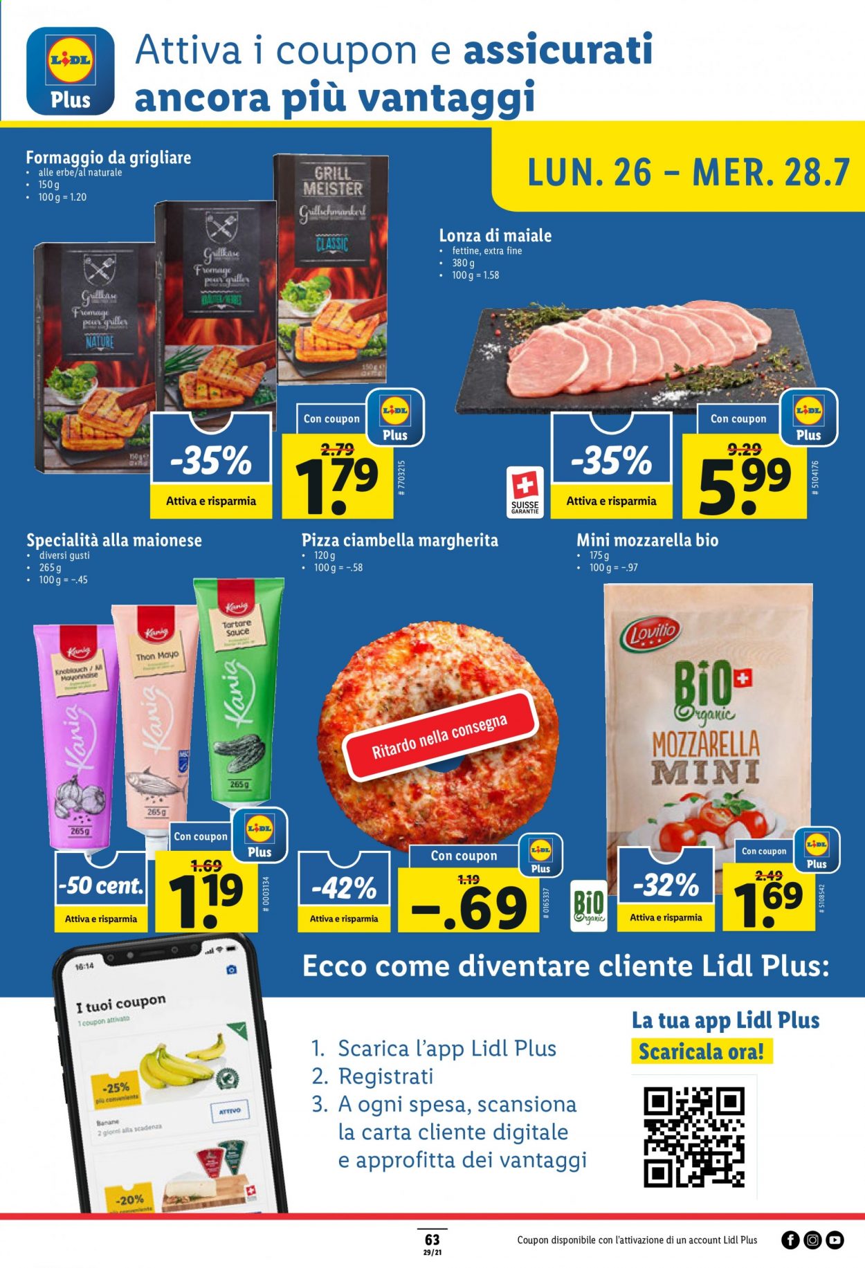 Prospekt Lidl - 22.7.2021 - 28.7.2021. Seite 63