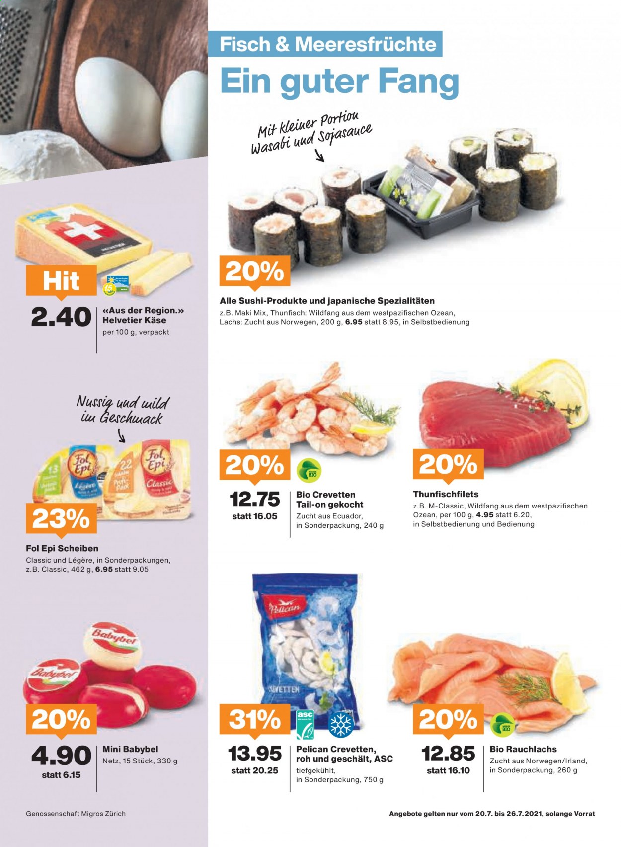 Prospekt Migros - 20.7.2021 - 26.7.2021. Seite 7