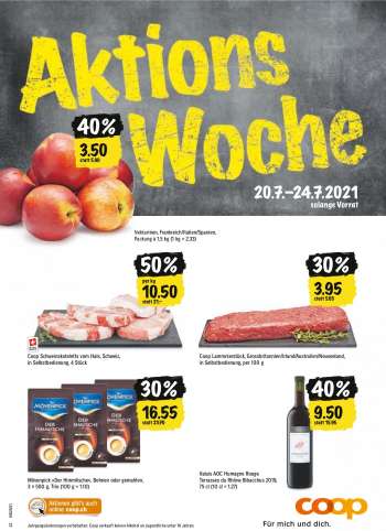 Prospekte Coop - 20.7.2021 - 24.7.2021.