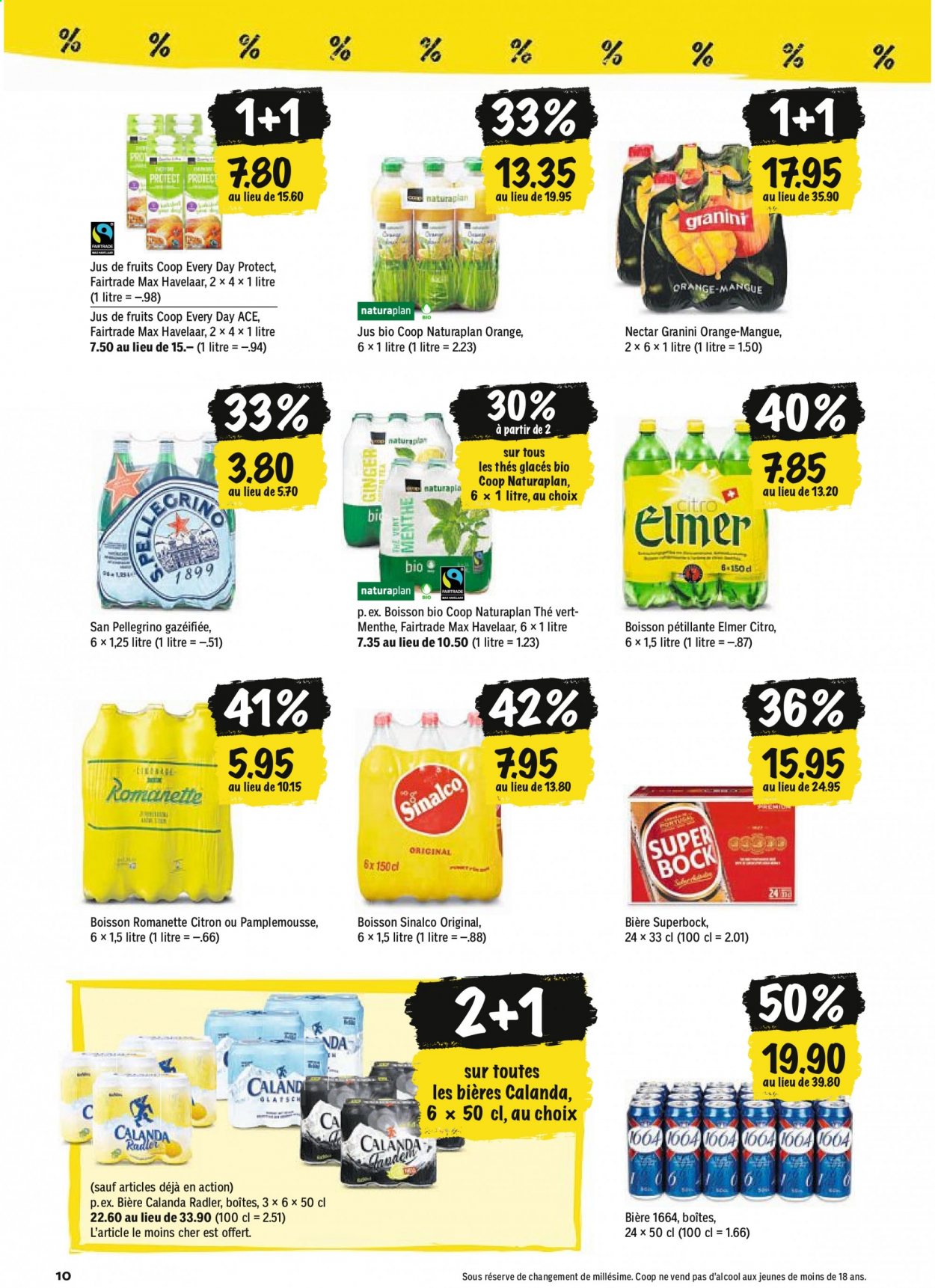 Prospekt Coop - 20.7.2021 - 24.7.2021. Seite 10