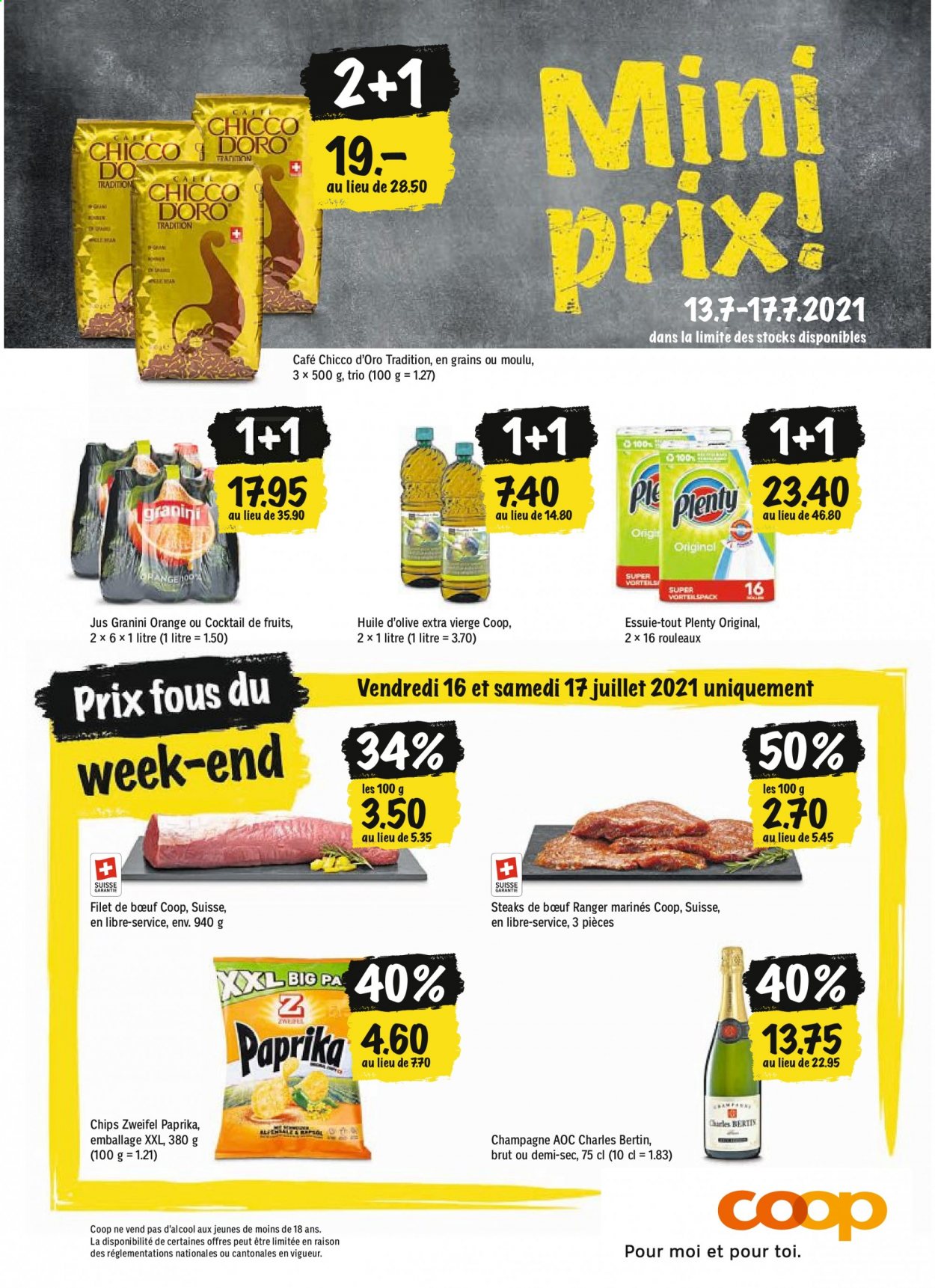 Prospekt Coop - 20.7.2021 - 24.7.2021. Seite 16