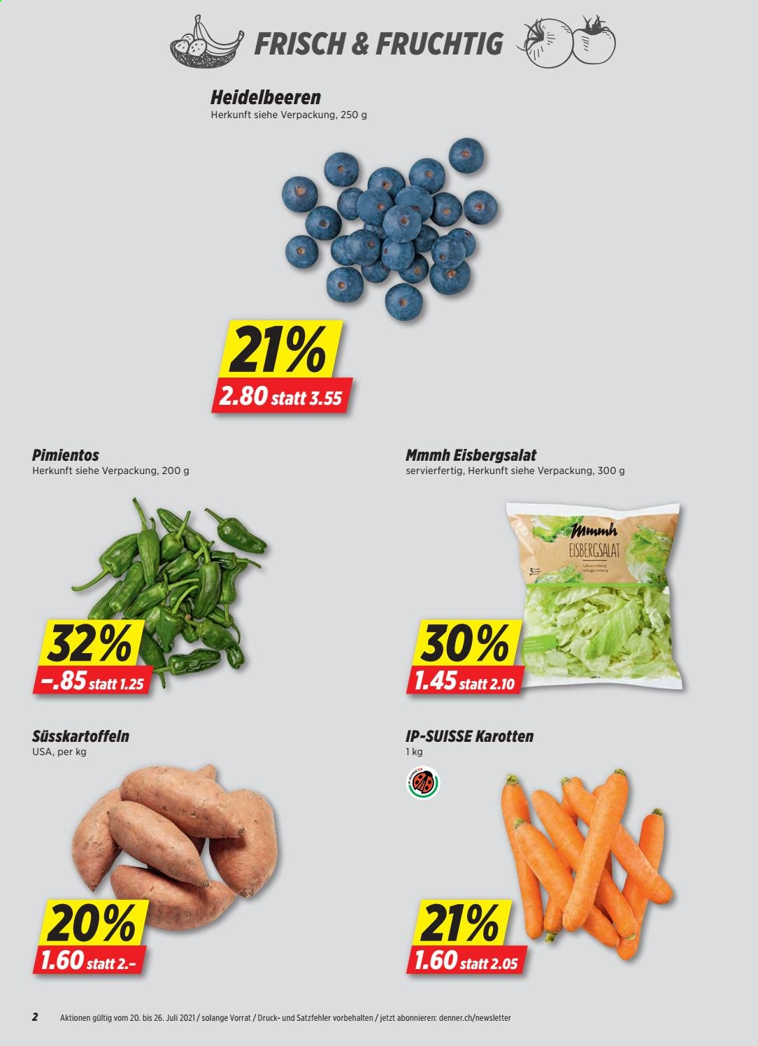 Volantino Denner - 20.7.2021 - 26.7.2021. Pagina 2
