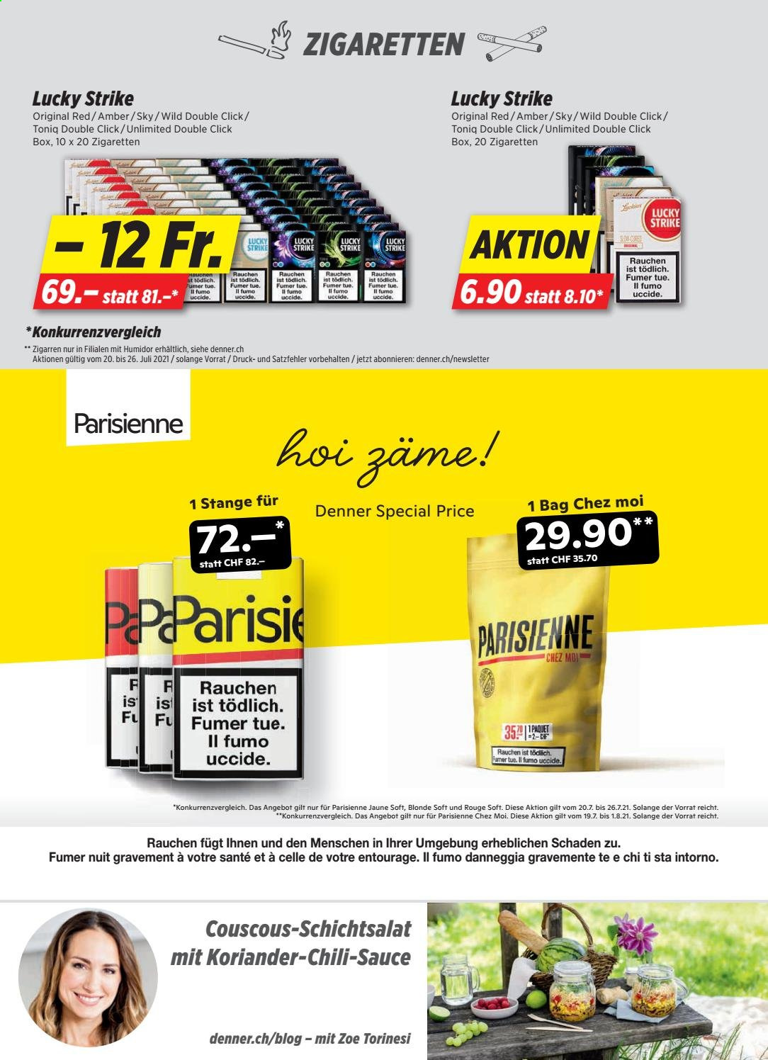Volantino Denner - 20.7.2021 - 26.7.2021. Pagina 23