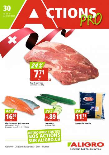 Volantino ALIGRO - 26.7.2021 - 31.7.2021.
