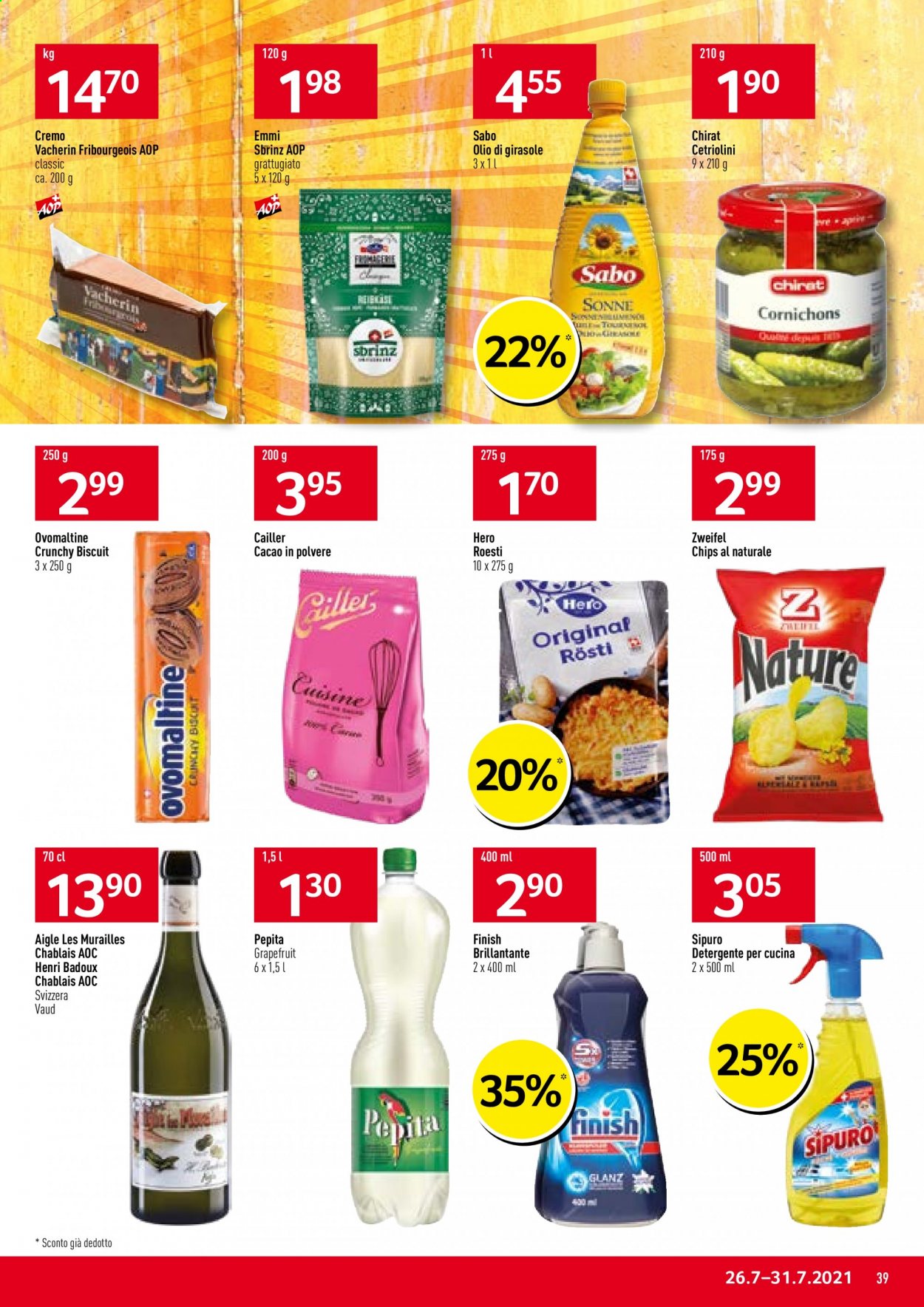 Volantino Prodega - 26.7.2021 - 31.7.2021. Pagina 39