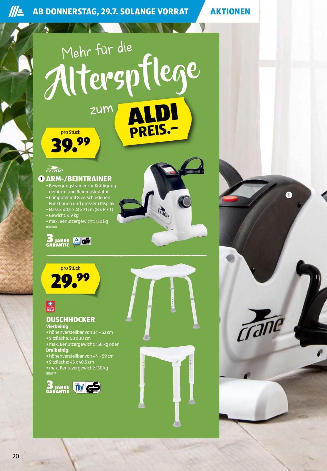 Volantino Aldi - 29.7.2021 - 4.8.2021. Pagina 20