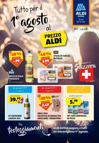 Catalogue Aldi - 29.7.2021 - 4.8.2021.