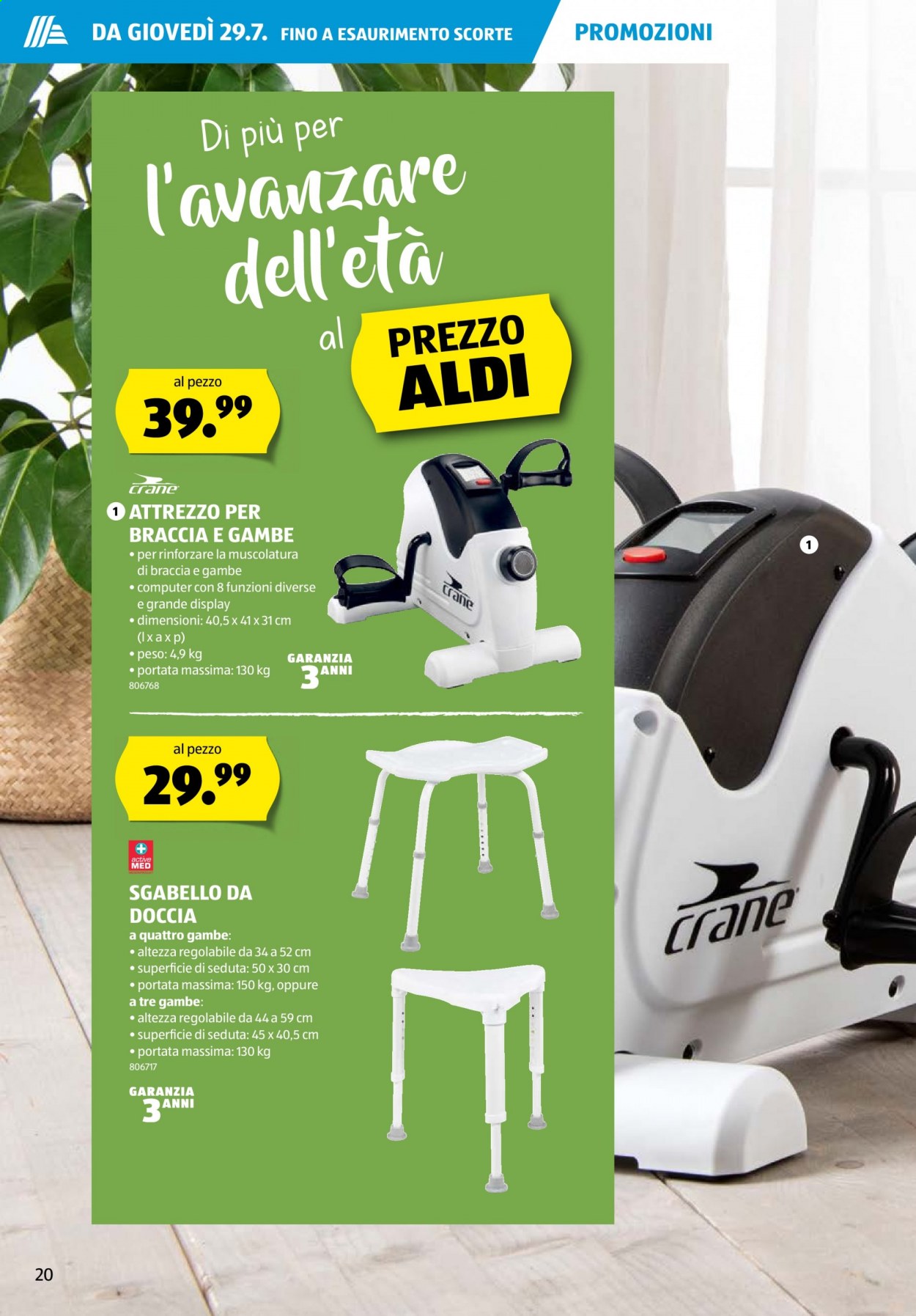 Prospekt Aldi - 29.7.2021 - 4.8.2021. Seite 20