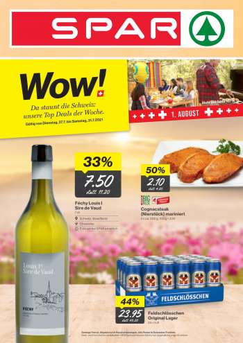 Prospekte SPAR - 27.7.2021 - 31.7.2021.