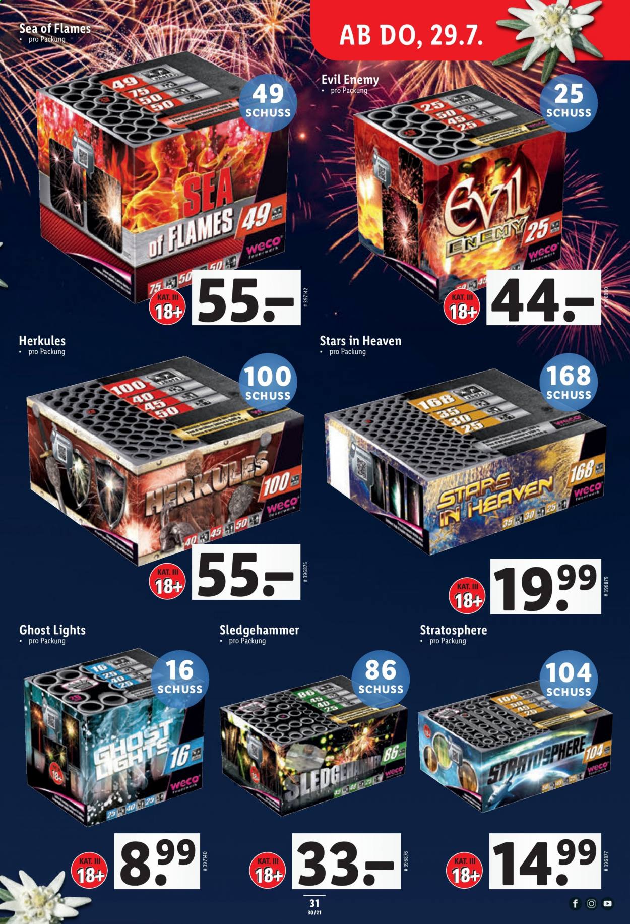 Volantino Lidl - 29.7.2021 - 4.8.2021. Pagina 31
