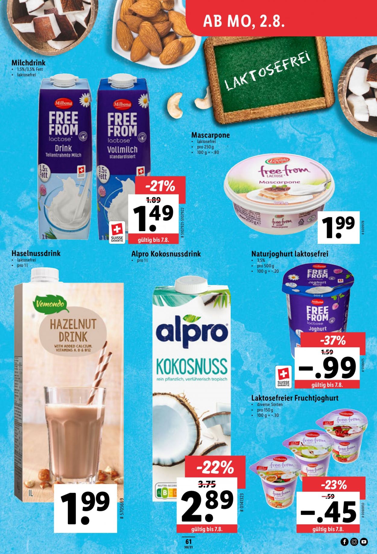 Volantino Lidl - 29.7.2021 - 4.8.2021. Pagina 61