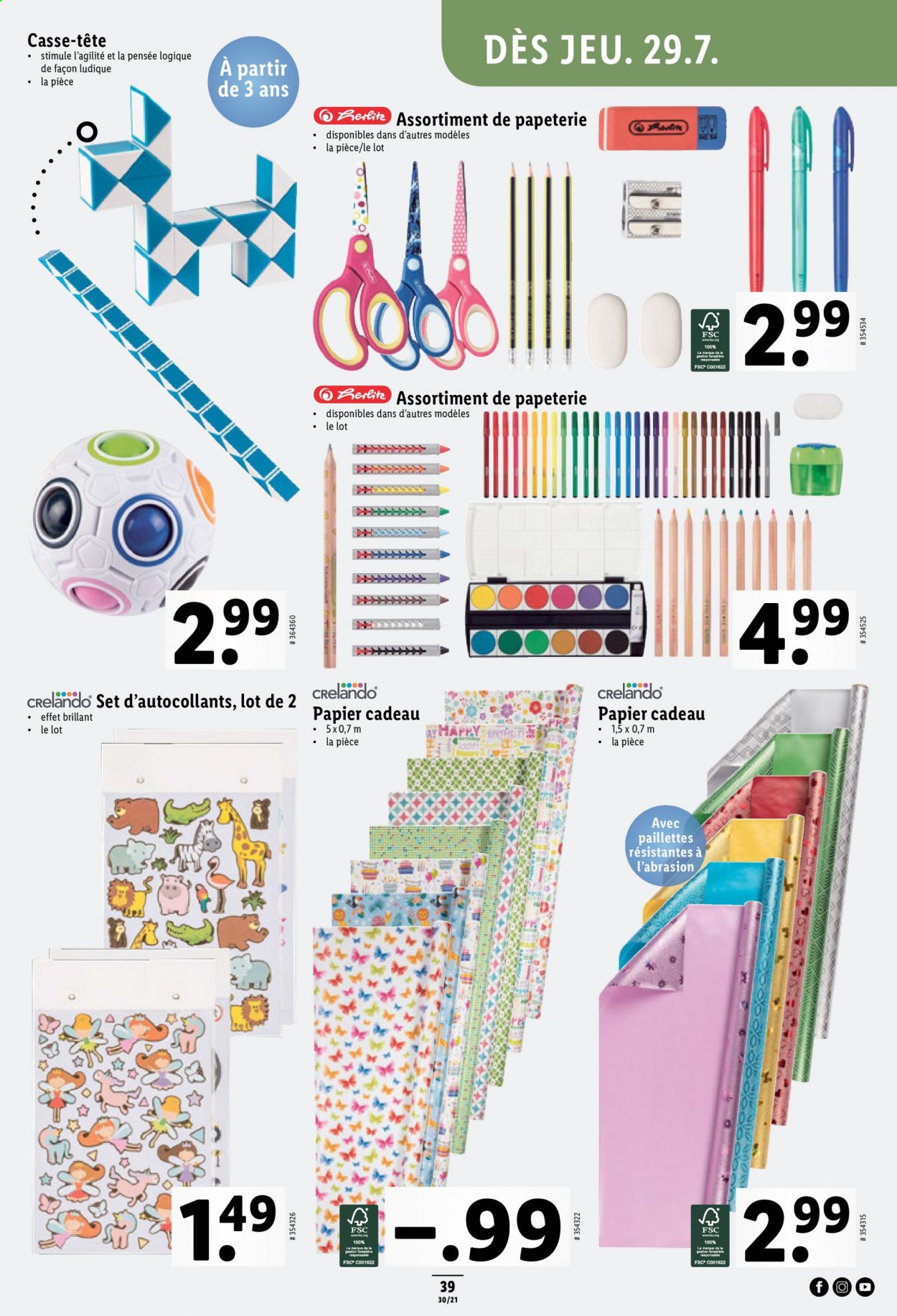 Catalogue Lidl - 29.7.2021 - 4.8.2021. Page 39