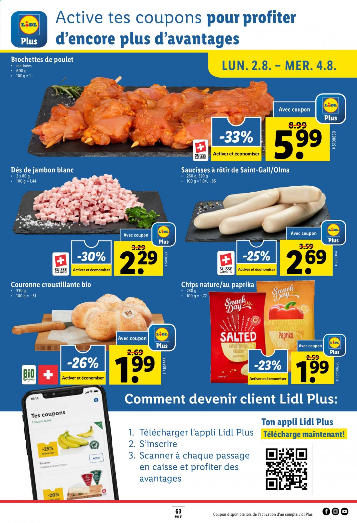 Catalogue Lidl - 29.7.2021 - 4.8.2021. Page 63