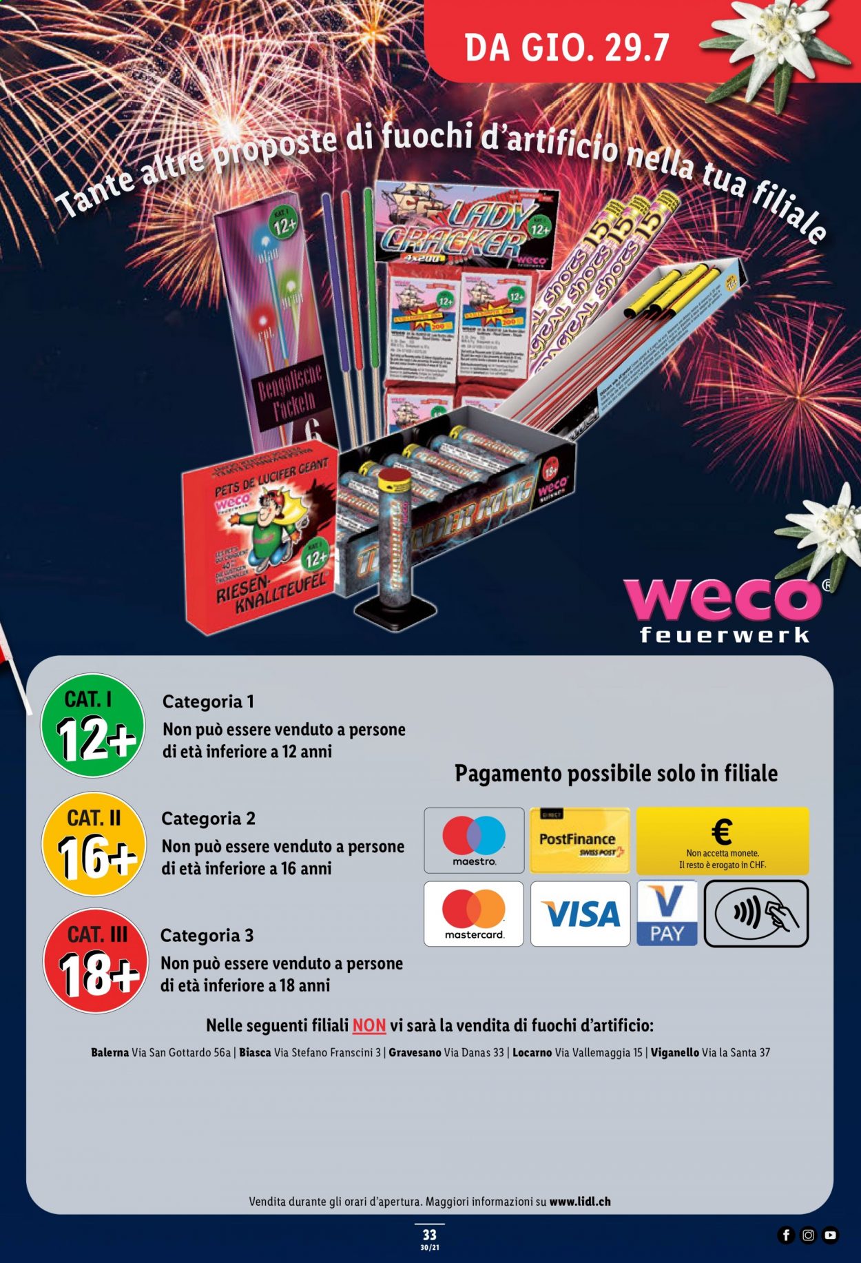 Volantino Lidl - 29.7.2021 - 4.8.2021. Pagina 33