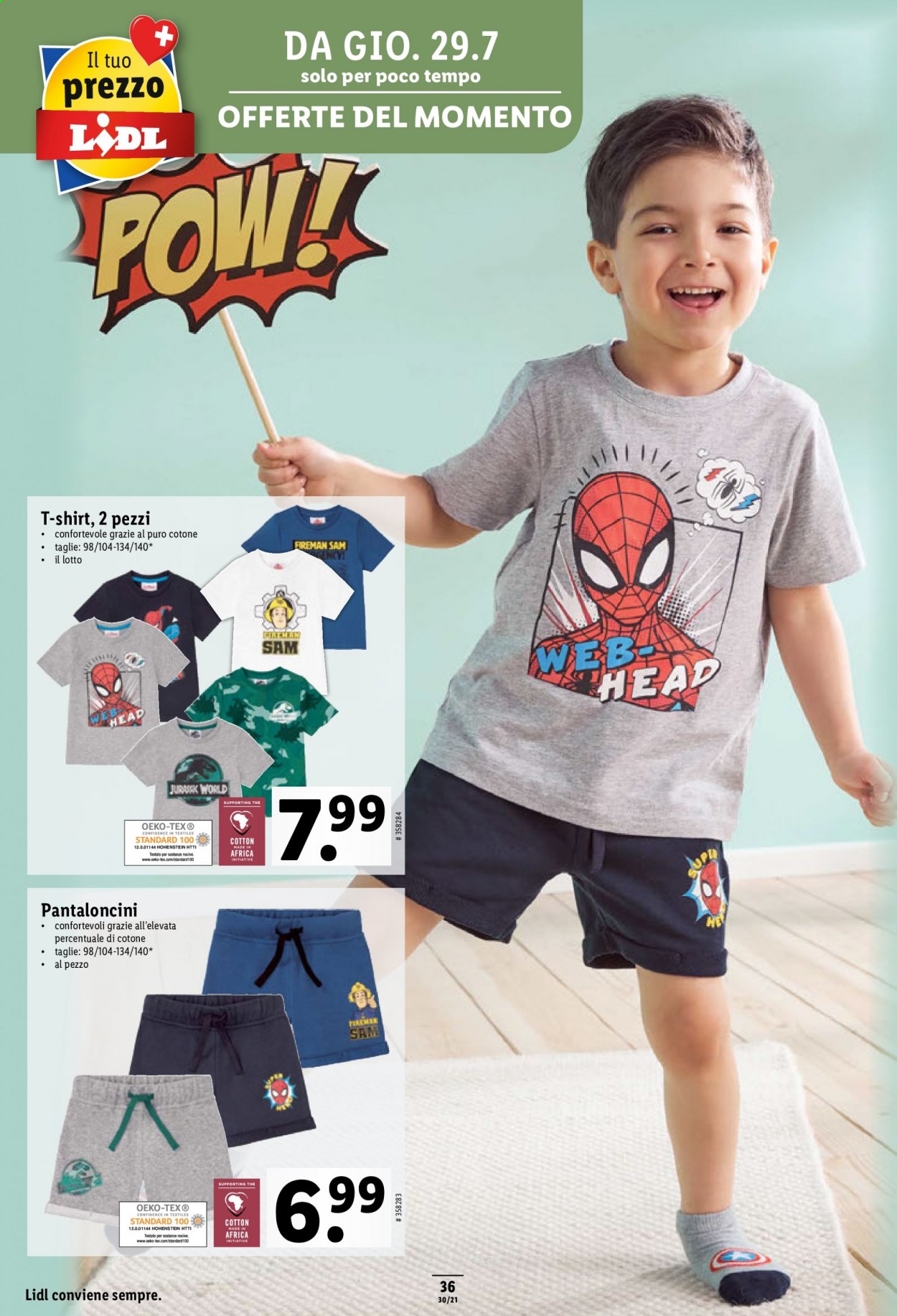 Volantino Lidl - 29.7.2021 - 4.8.2021. Pagina 36