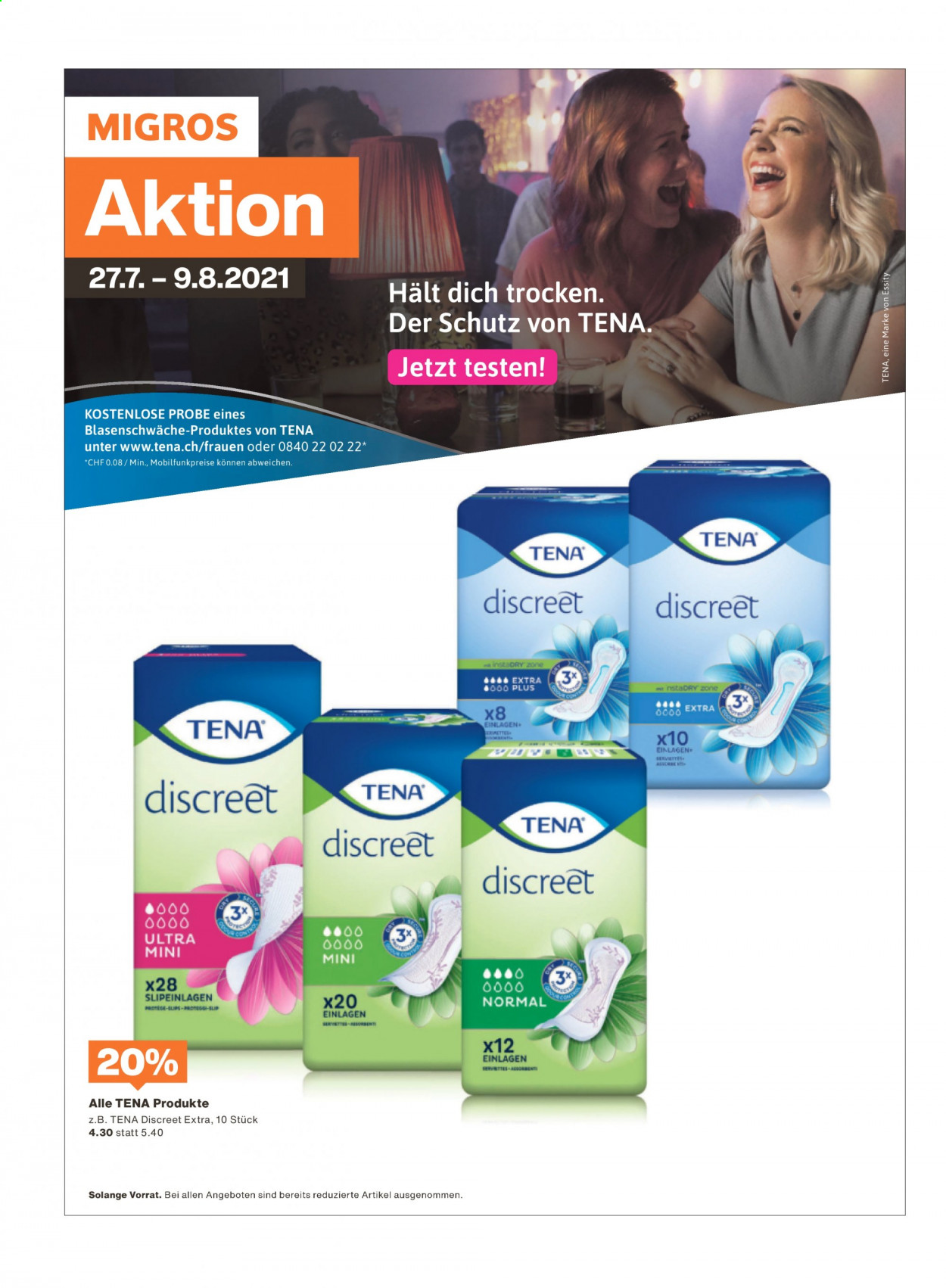 Prospekt Migros - 26.7.2021 - 1.8.2021. Seite 30