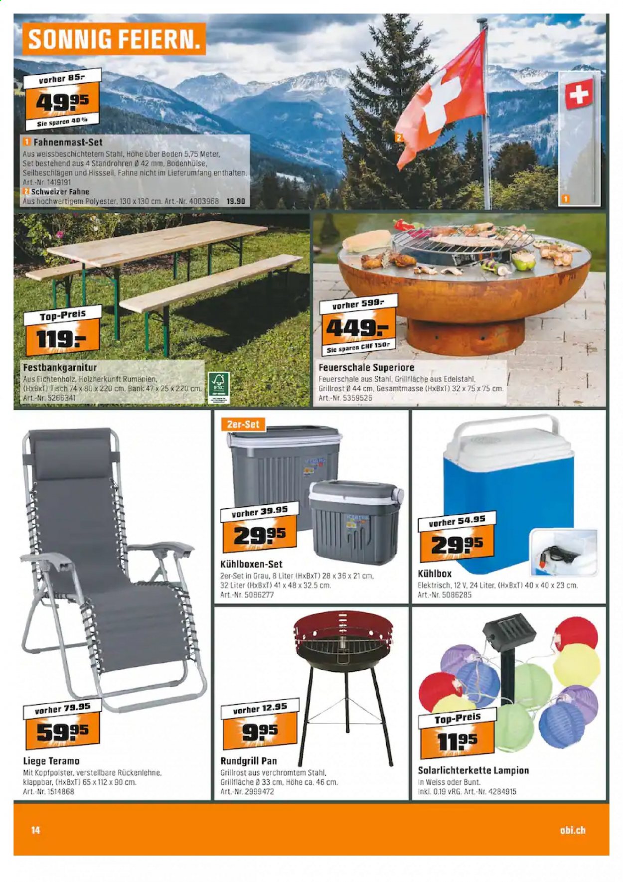 Volantino OBI - 26.7.2021 - 7.8.2021. Pagina 14
