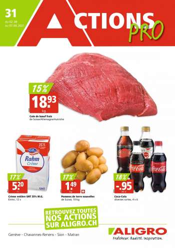 Catalogue ALIGRO - 2.8.2021 - 7.8.2021.