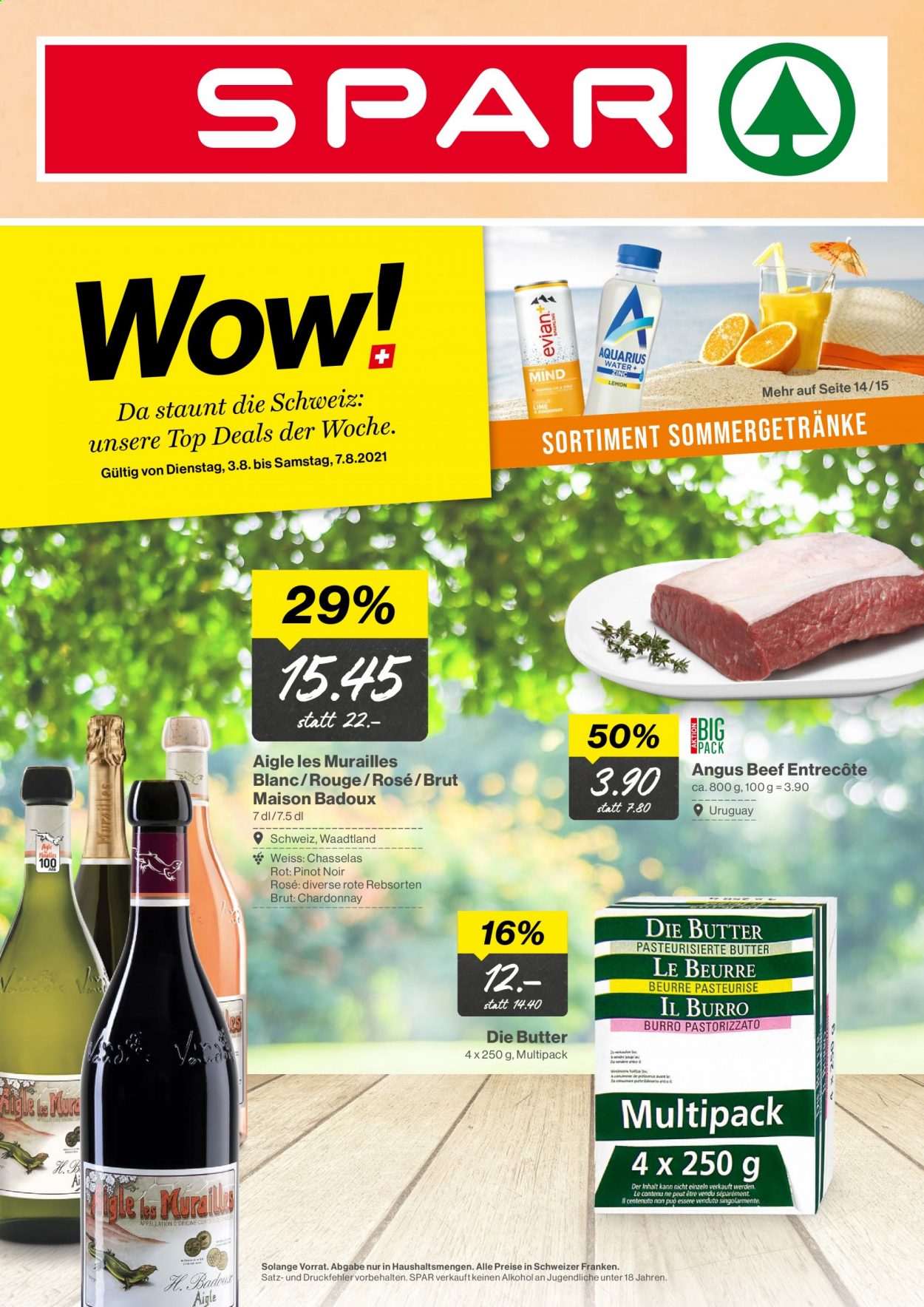 Volantino SPAR - 3.8.2021 - 7.8.2021. Pagina 1