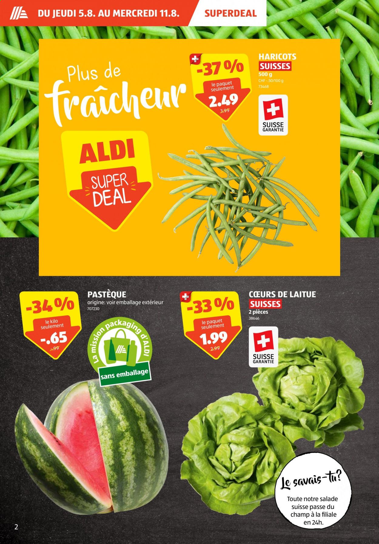 Volantino Aldi - 5.8.2021 - 11.8.2021. Pagina 2