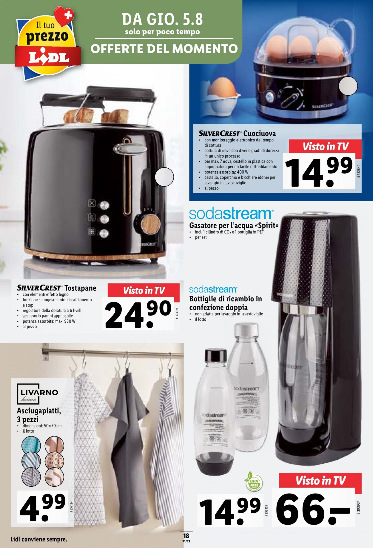 Volantino Lidl - 5.8.2021 - 11.8.2021. Pagina 18