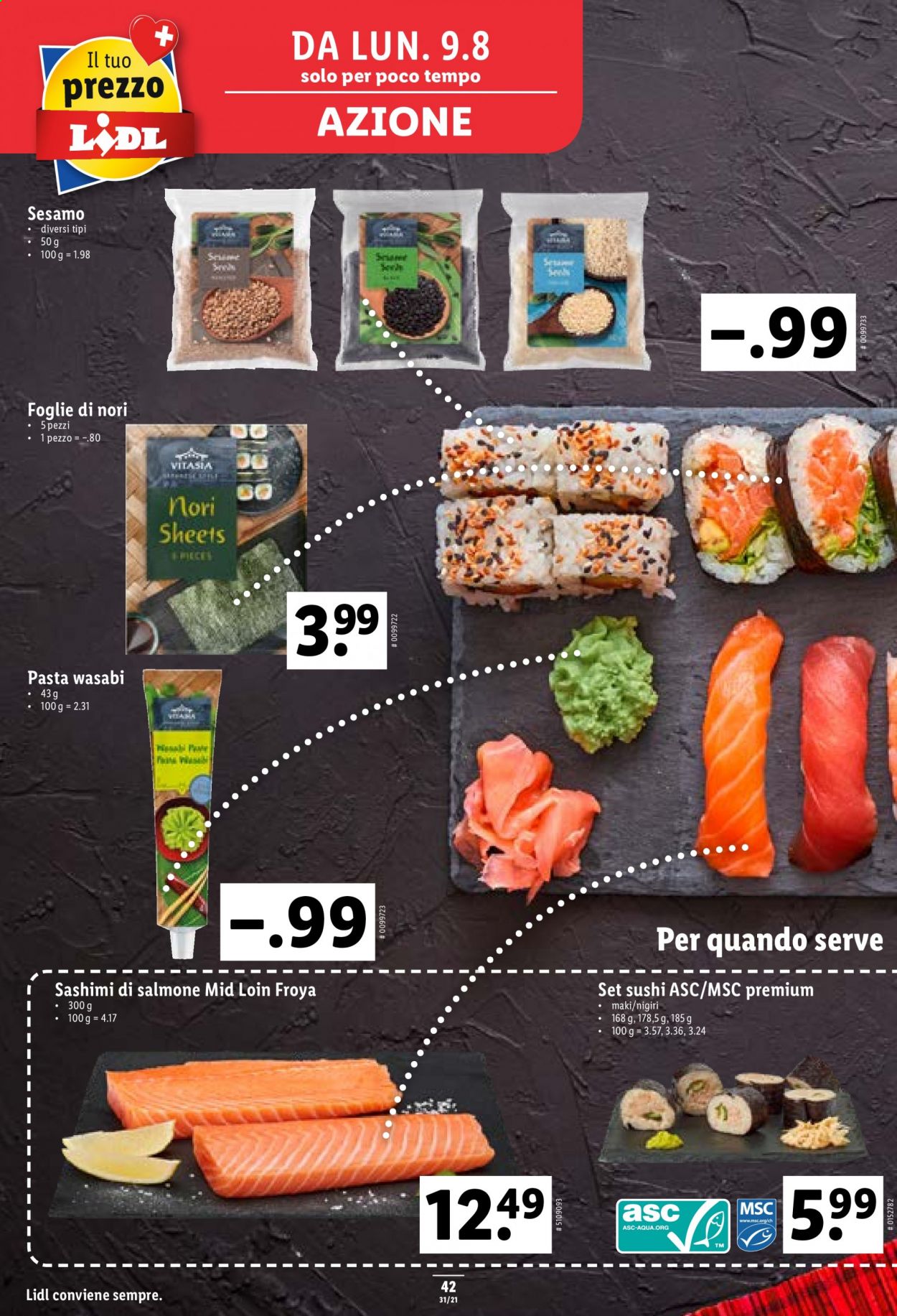 Volantino Lidl - 5.8.2021 - 11.8.2021. Pagina 42