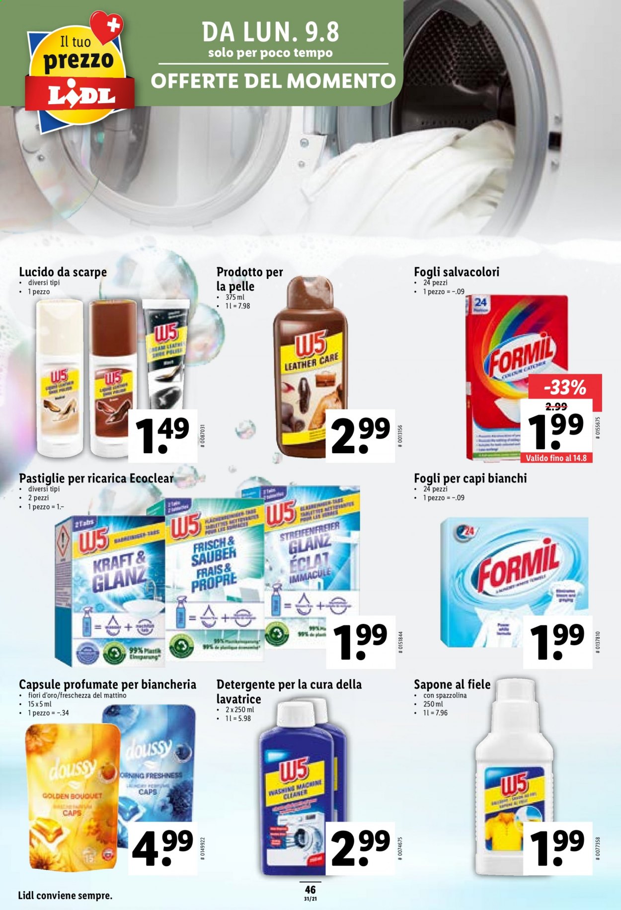 Volantino Lidl - 5.8.2021 - 11.8.2021. Pagina 46