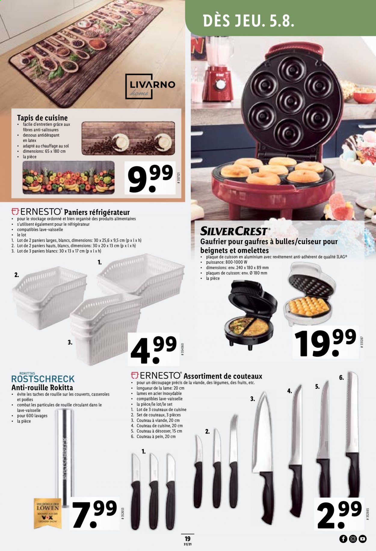 Volantino Lidl - 5.8.2021 - 11.8.2021. Pagina 19
