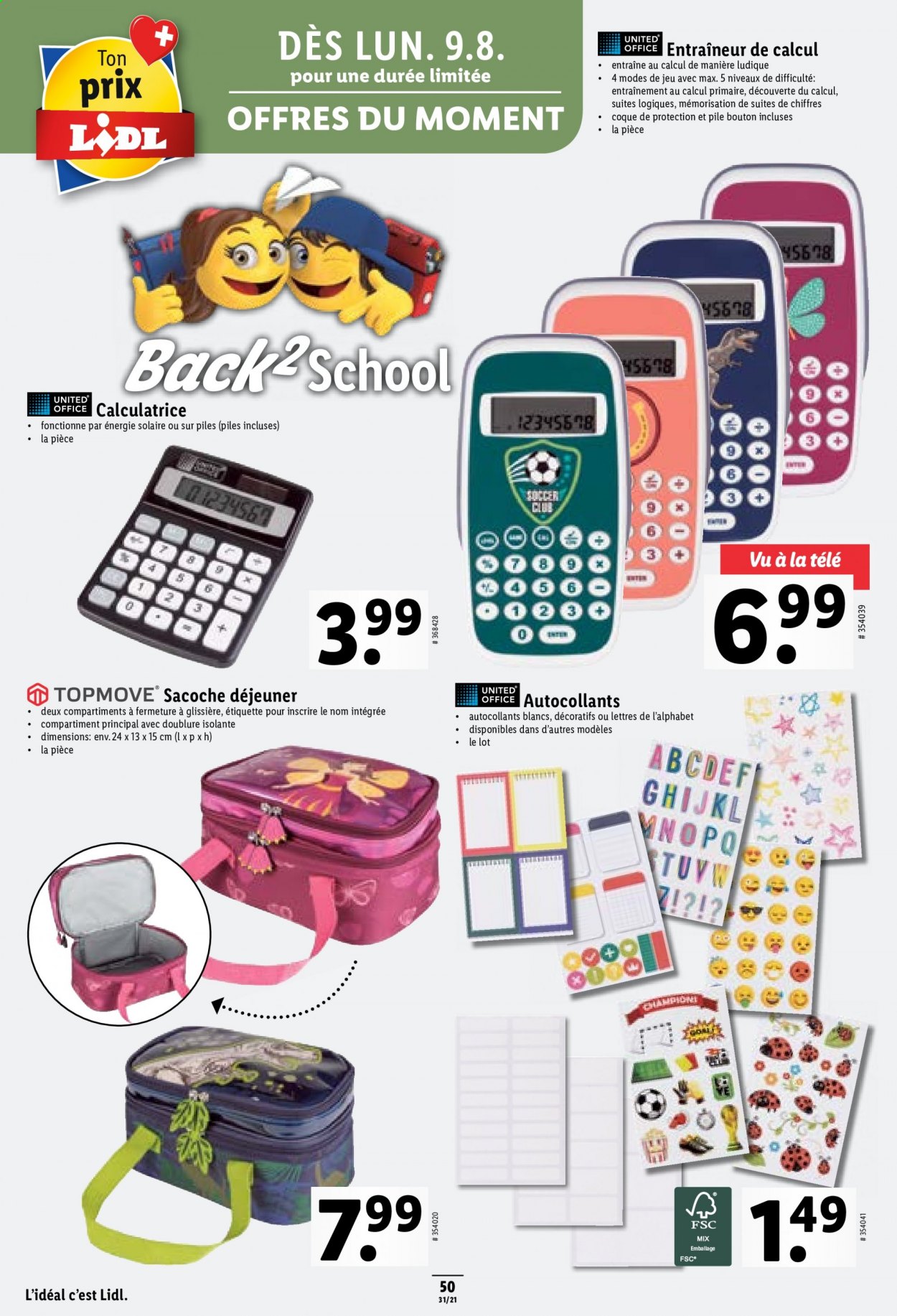 Volantino Lidl - 5.8.2021 - 11.8.2021. Pagina 50