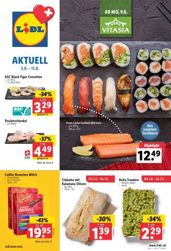 Catalogue Lidl - 5.8.2021 - 11.8.2021.