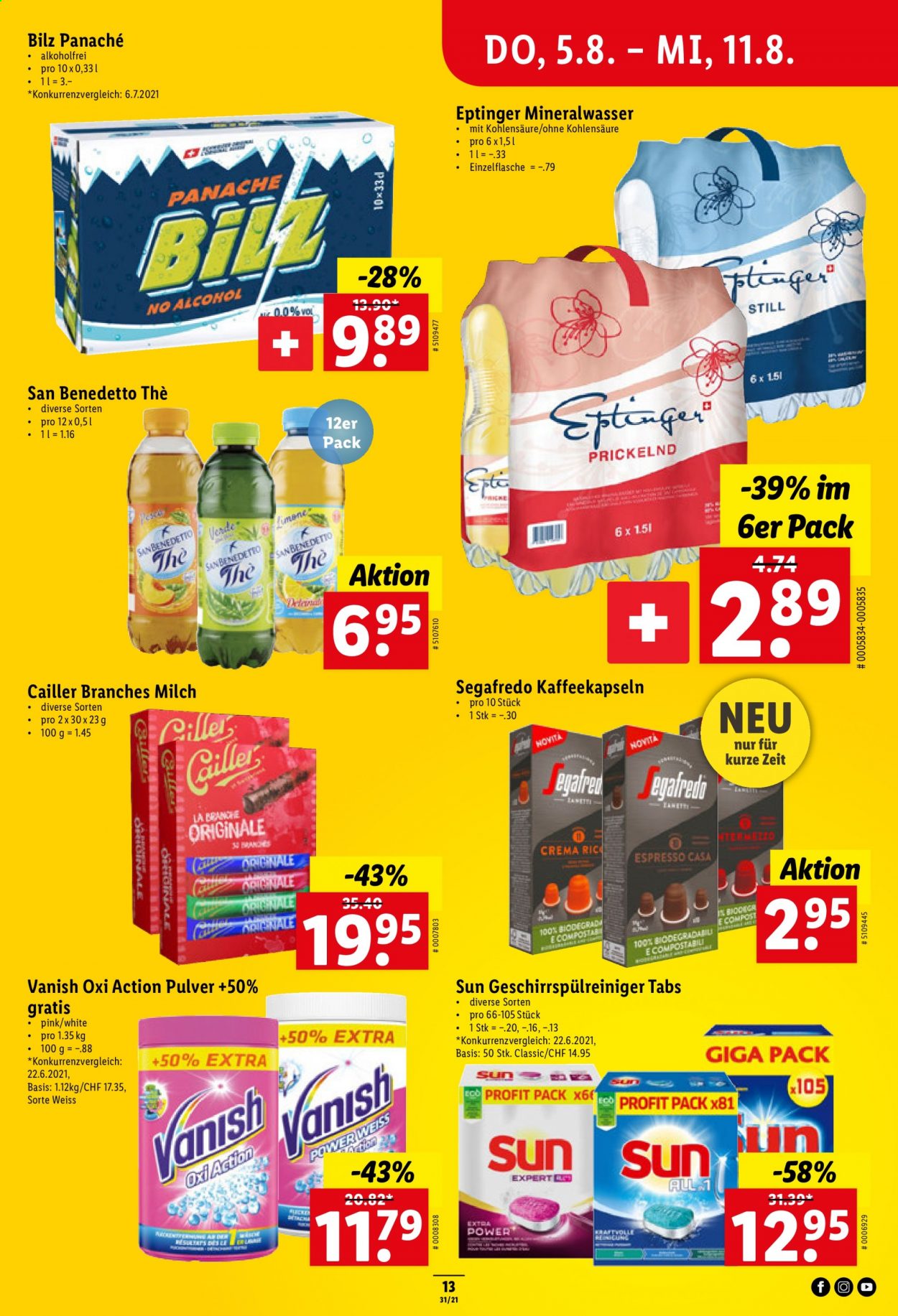 Volantino Lidl - 5.8.2021 - 11.8.2021. Pagina 13
