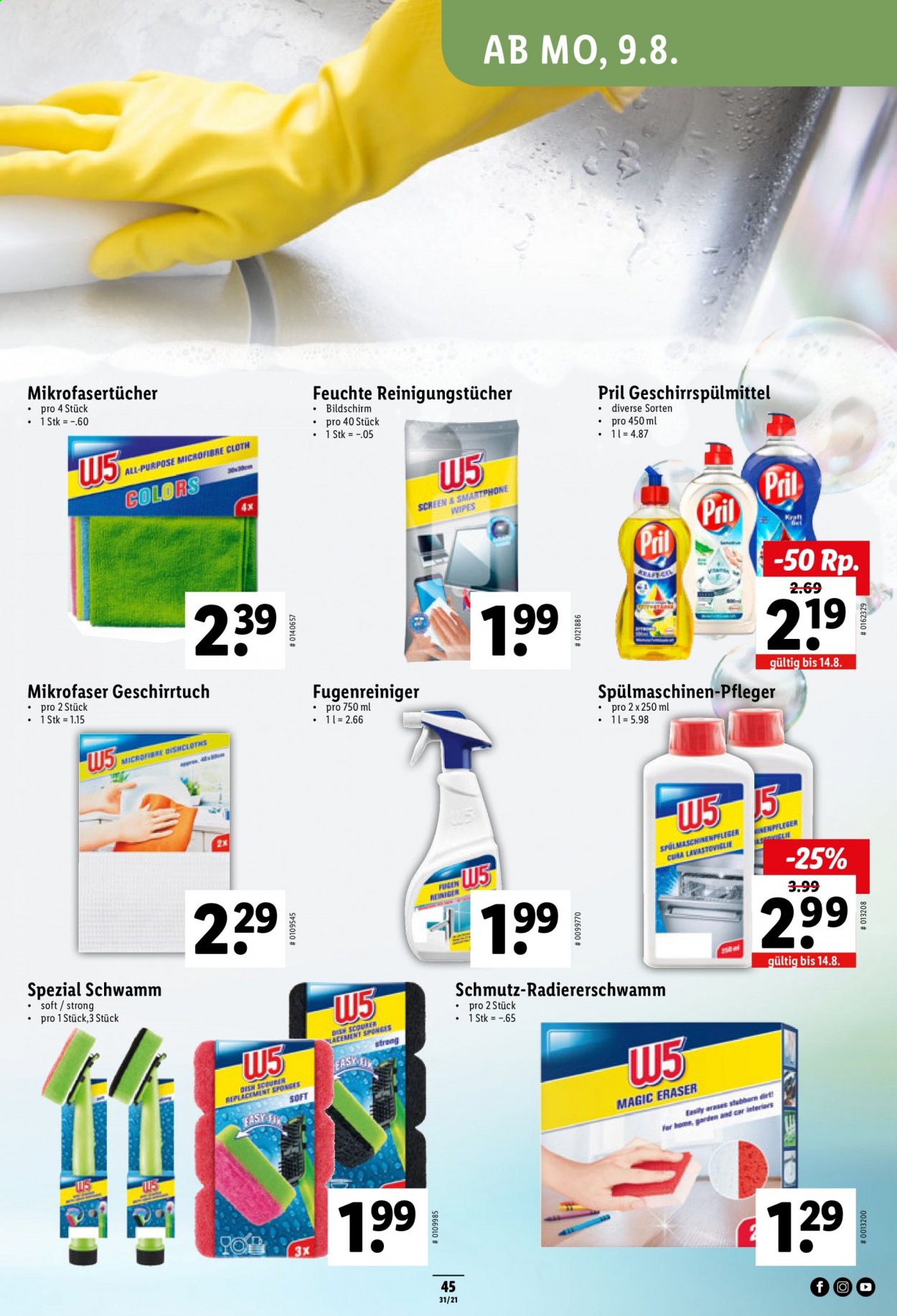 Volantino Lidl - 5.8.2021 - 11.8.2021. Pagina 45