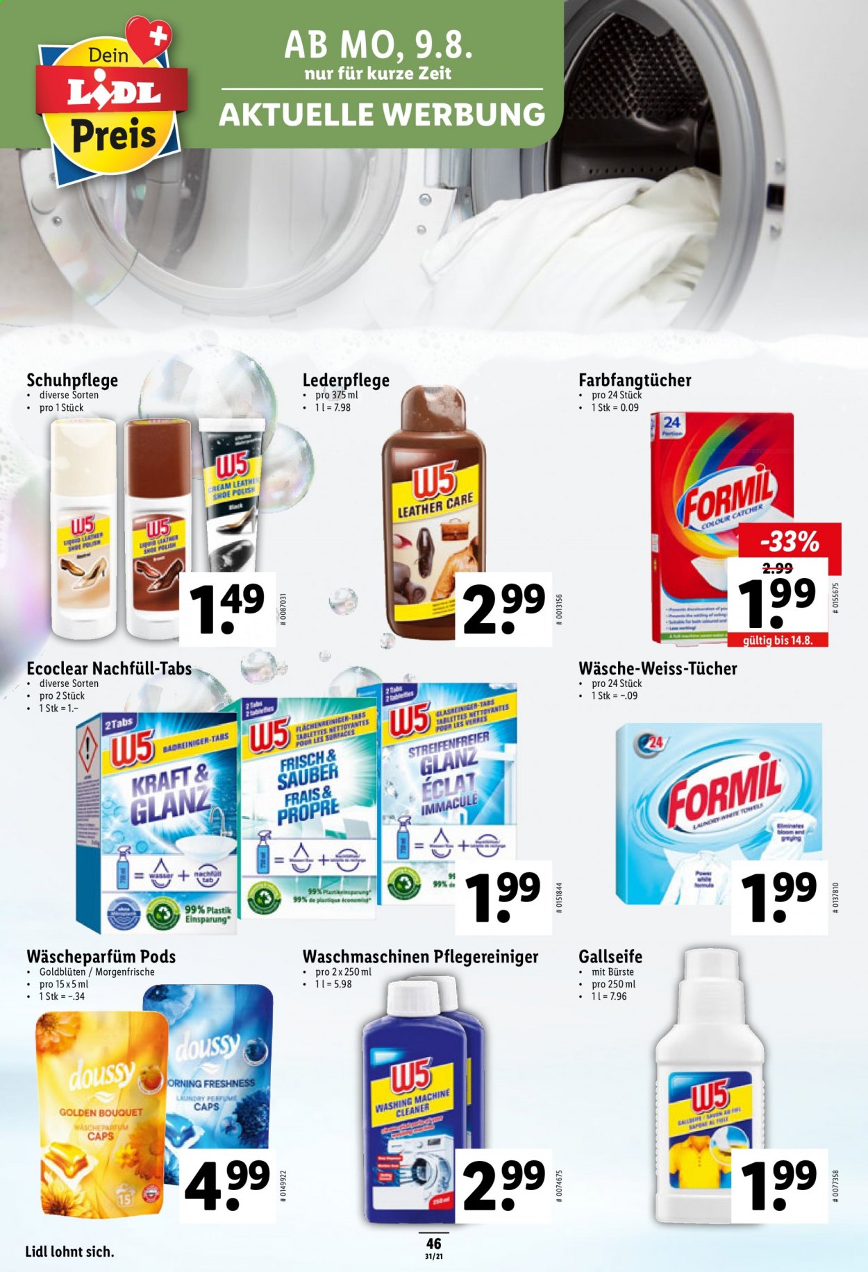 Volantino Lidl - 5.8.2021 - 11.8.2021. Pagina 46