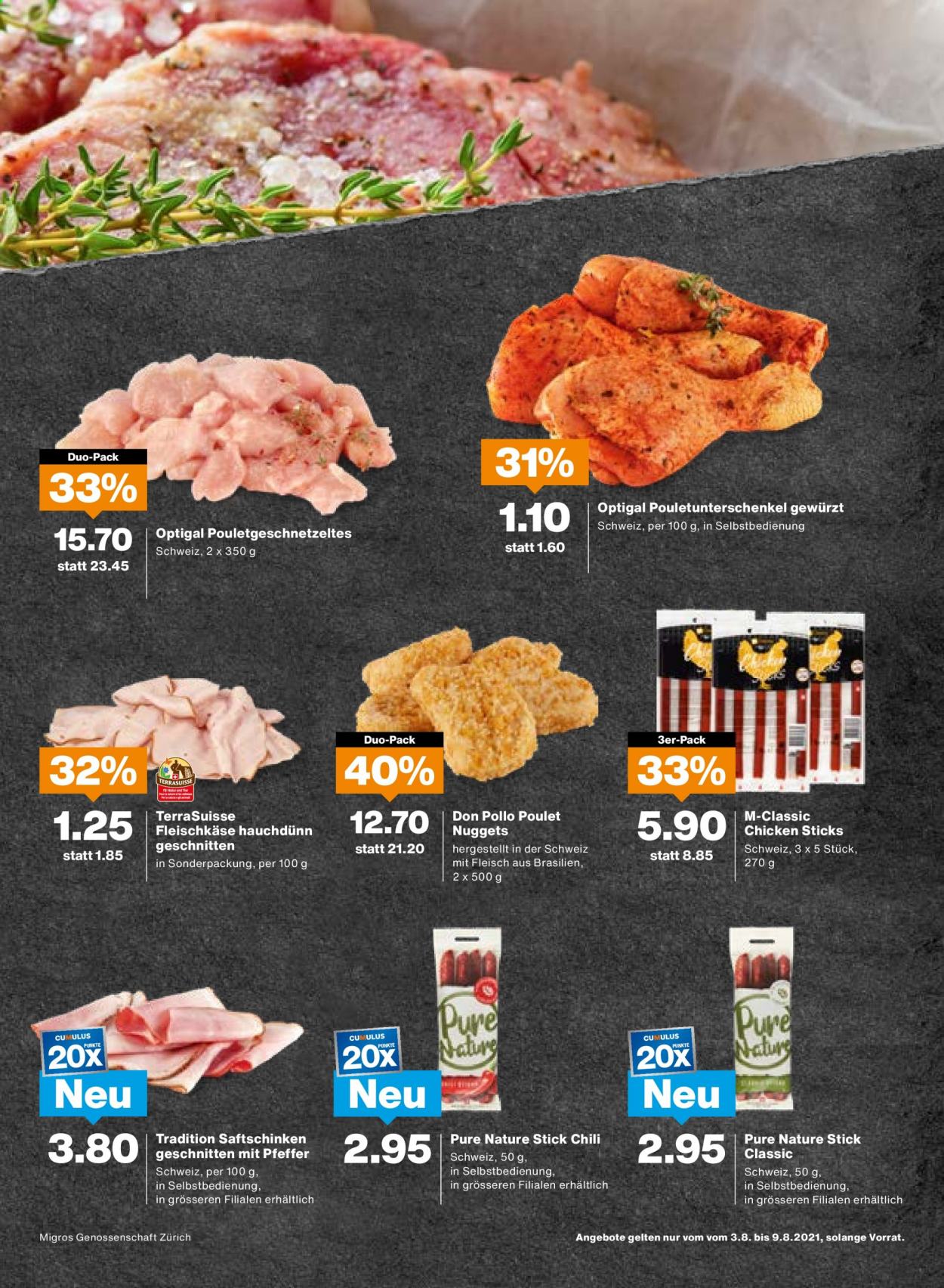 Prospekt Migros - 3.8.2021 - 9.8.2021. Seite 5