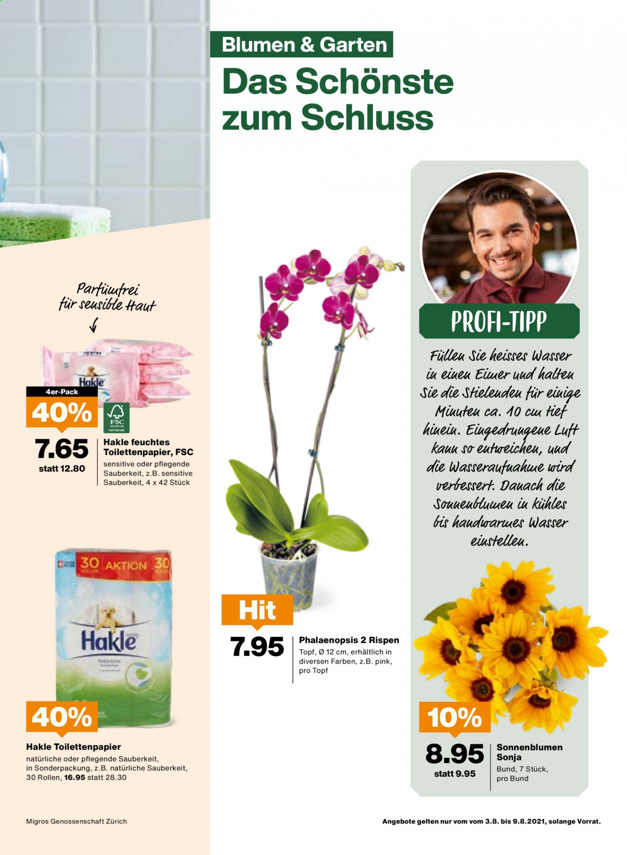Prospekt Migros - 3.8.2021 - 9.8.2021. Seite 15